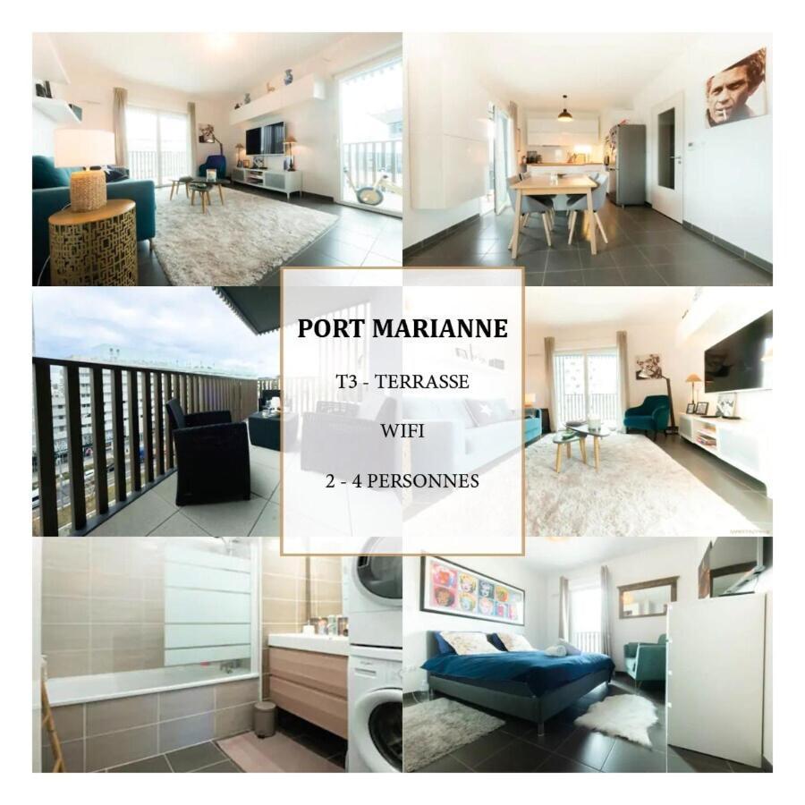 Apartment Le Ray Charles - Terrasse - Port Marianne